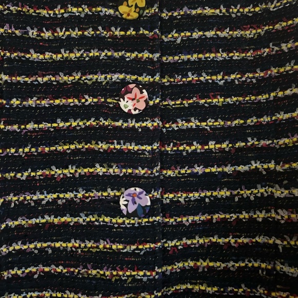 Cabi tweed coat with floral lining - Picture 5 of 14